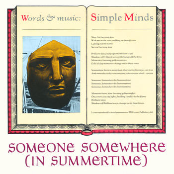 Simple Minds - Someone Somewhere (In Summertime) Cover Artwork